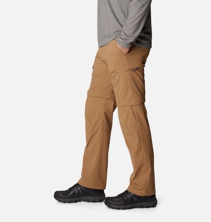 Columbia Newton Ridge II Convertible Men's Pants Khaki | XJCADF-230