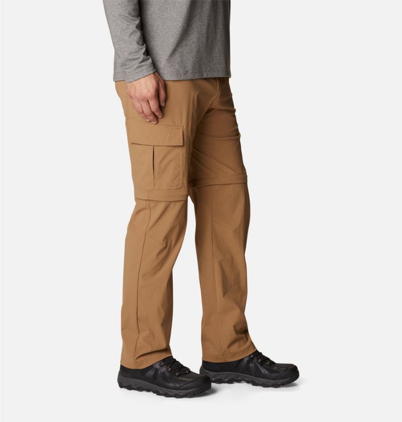 Columbia Newton Ridge II Convertible Men's Pants Khaki | XJCADF-230