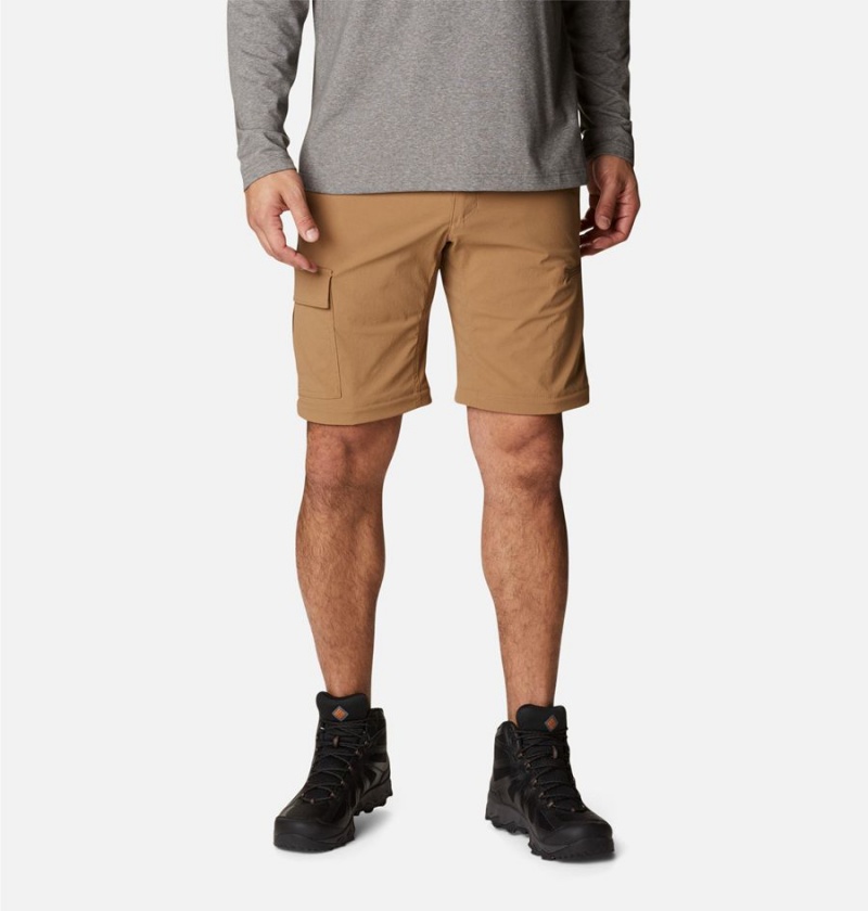 Columbia Newton Ridge II Convertible Men's Pants Khaki | XJCADF-230
