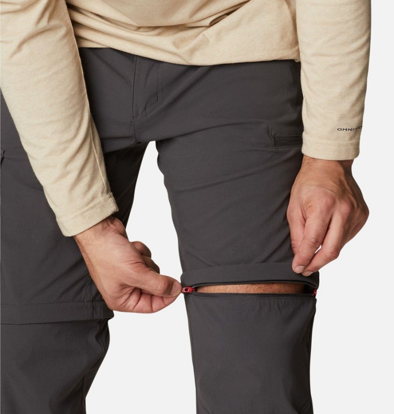 Columbia Newton Ridge II Convertible Men's Pants Grey | XEIOSV-623