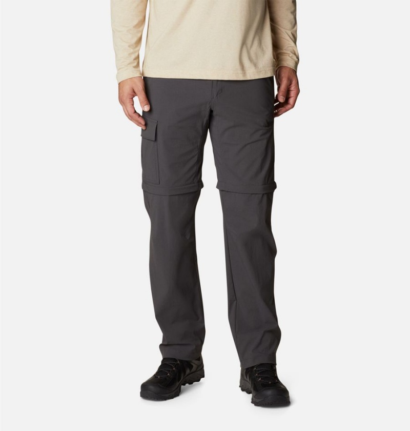 Columbia Newton Ridge II Convertible Men\'s Pants Grey | XEIOSV-623