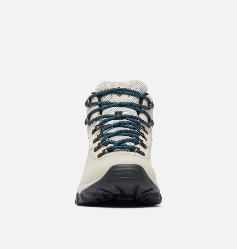 Columbia Newton Ridge Plus II Waterproof Boot Men's Hiking Shoes White | DKSUJG-376