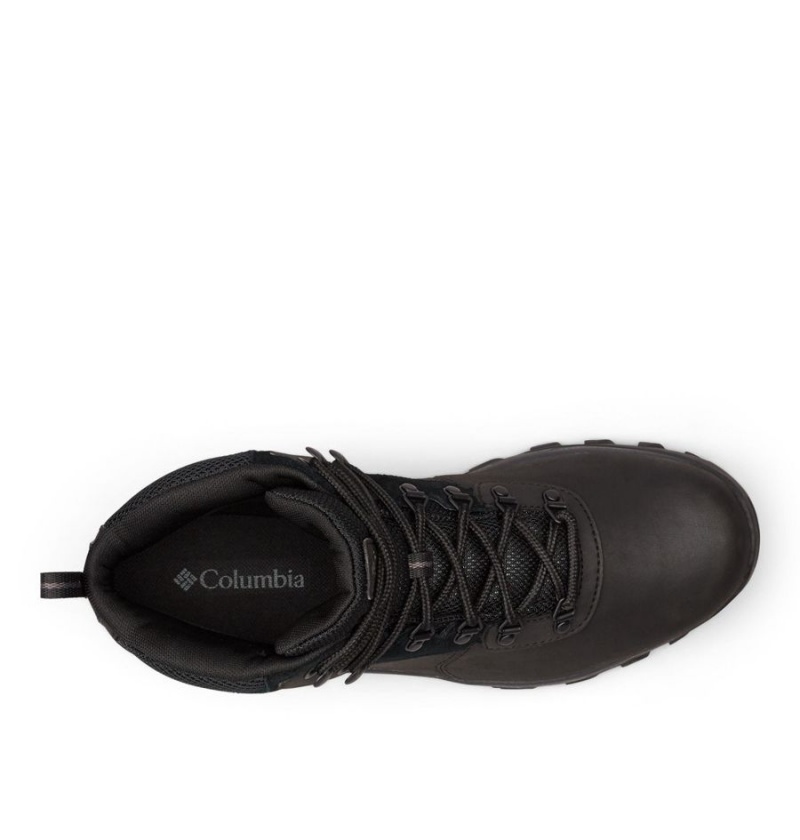 Columbia Newton Ridge Plus II Waterproof Boot Men's Hiking Shoes Black | BNIRPW-382