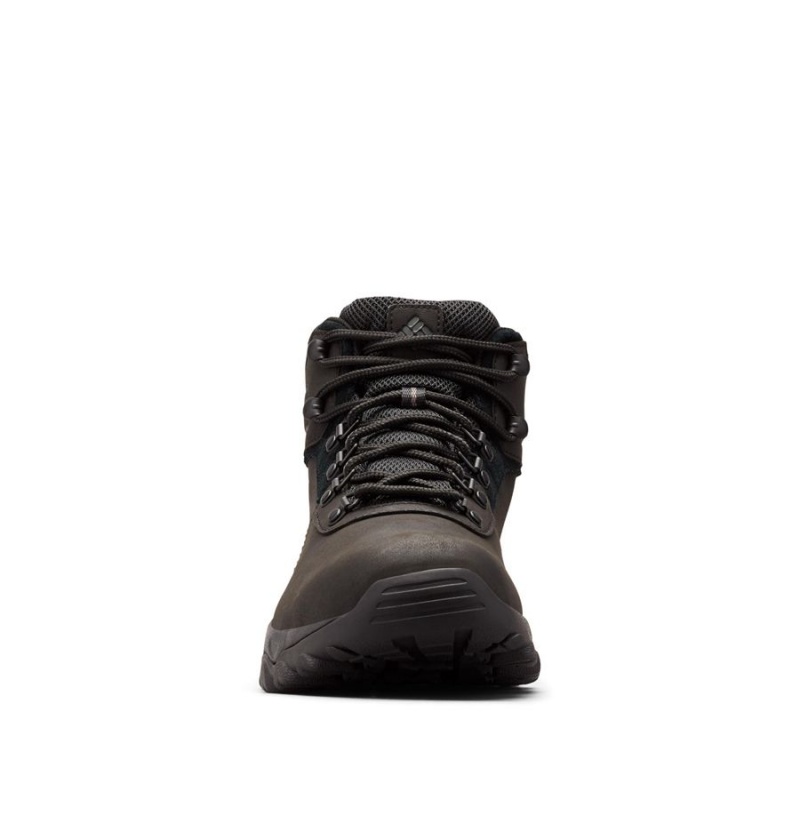 Columbia Newton Ridge Plus II Waterproof Boot Men's Hiking Shoes Black | BNIRPW-382