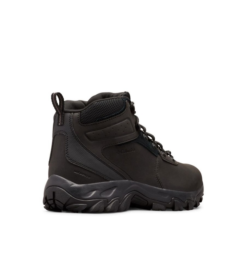 Columbia Newton Ridge Plus II Waterproof Boot Men's Hiking Shoes Black | BNIRPW-382