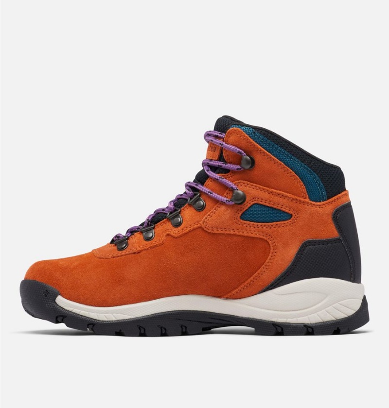 Columbia Newton Ridge Plus Waterproof Amped Boot Women's Hiking Shoes Orange | PFEYZO-867