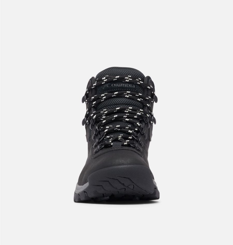 Columbia Newton Ridge Plus Waterproof Boot Women's Hiking Shoes Black | SZARHY-490