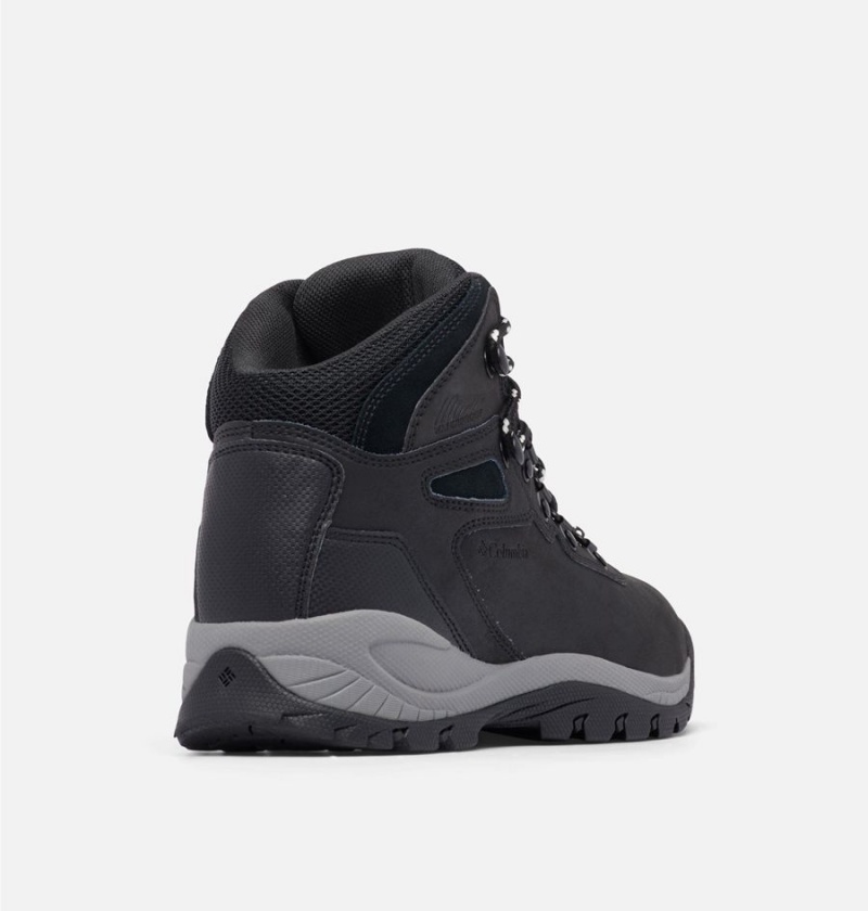 Columbia Newton Ridge Plus Waterproof Boot Women's Hiking Shoes Black | SZARHY-490