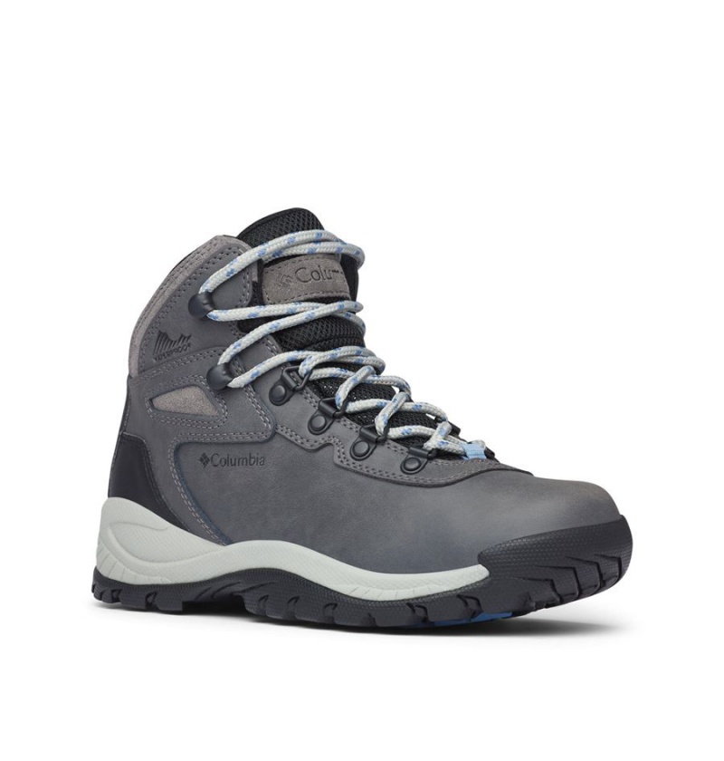 Columbia Newton Ridge Plus Waterproof Boot Women's Hiking Shoes Grey | QJILZF-140