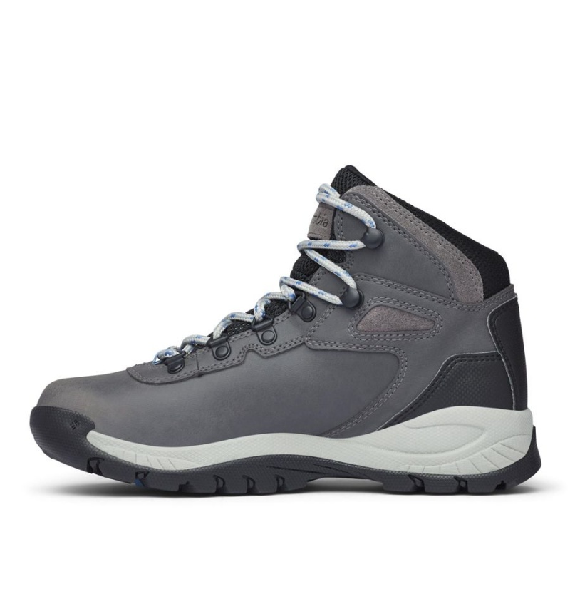 Columbia Newton Ridge Plus Waterproof Boot Women's Hiking Shoes Grey | QJILZF-140