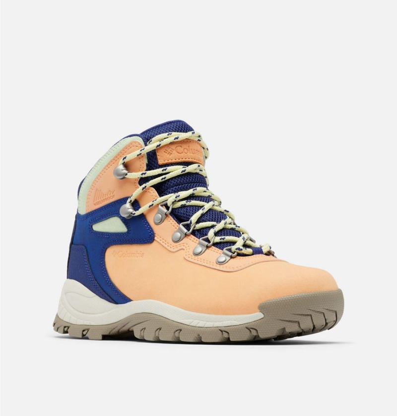 Columbia Newton Ridge Plus Waterproof Boot Women's Hiking Shoes Orange | FUOZCX-789