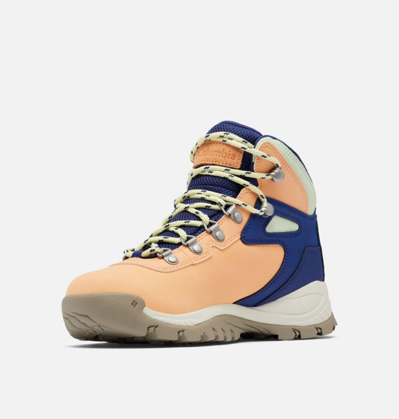 Columbia Newton Ridge Plus Waterproof Boot Women's Hiking Shoes Orange | FUOZCX-789