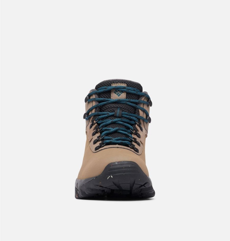 Columbia Newton Ridge Waterproof Omni Heat II Boot Men's Hiking Shoes Brown | DLOAIK-837