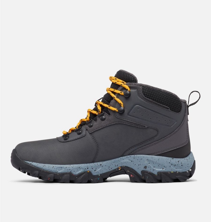 Columbia Newton Ridge Waterproof Omni Heat II Boot Men's Hiking Shoes Grey | CBGSNE-546