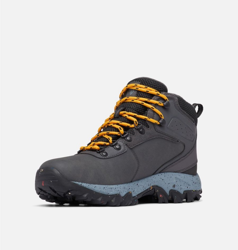 Columbia Newton Ridge Waterproof Omni Heat II Boot Men's Hiking Shoes Grey | CBGSNE-546