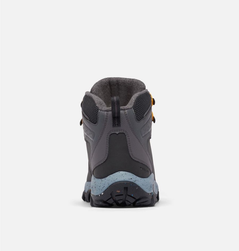 Columbia Newton Ridge Waterproof Omni Heat II Boot Men's Hiking Shoes Grey | CBGSNE-546