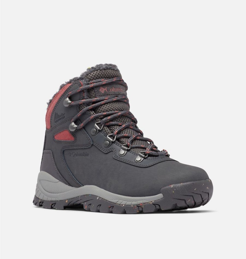 Columbia Newton Ridge Waterproof Omni Heat II Boot Women's Hiking Shoes Beige | SUPITM-893
