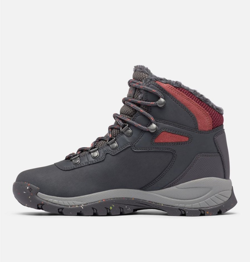 Columbia Newton Ridge Waterproof Omni Heat II Boot Women's Hiking Shoes Beige | SUPITM-893