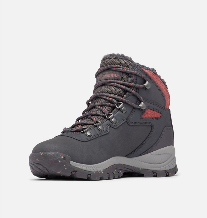 Columbia Newton Ridge Waterproof Omni Heat II Boot Women's Hiking Shoes Beige | SUPITM-893
