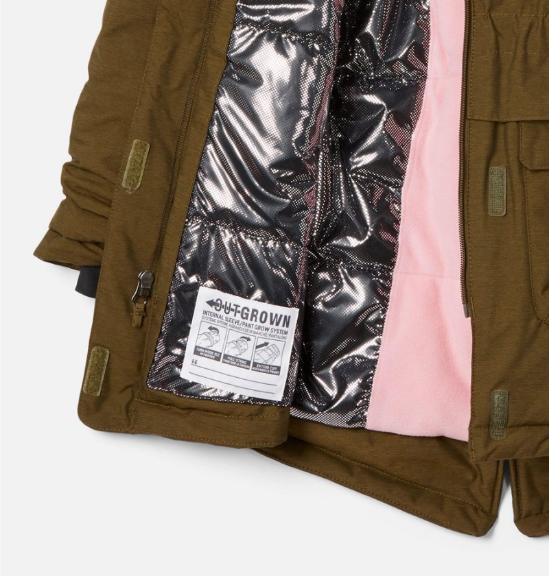 Columbia Nordic Strider Kids' Jacket Green | VNFPXA-619