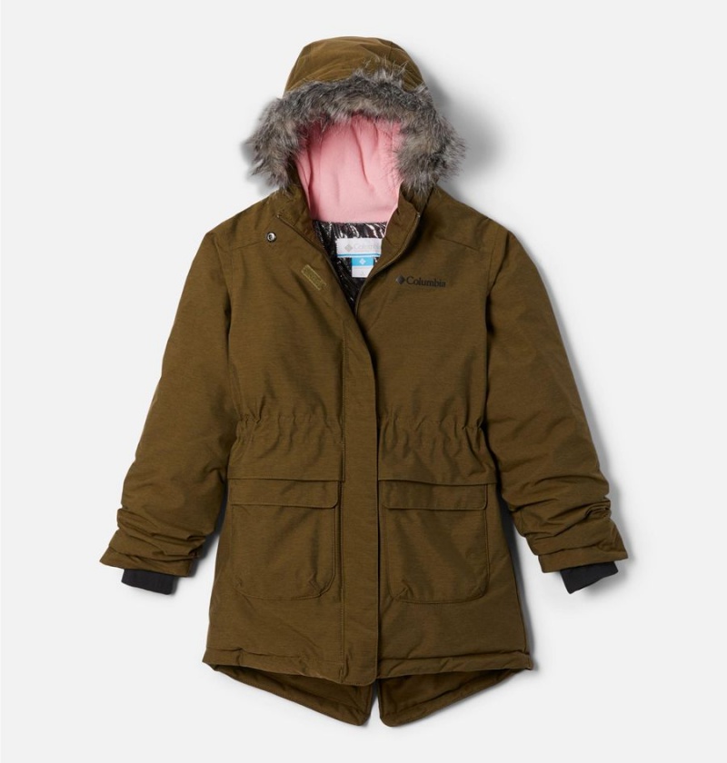 Columbia Nordic Strider Kids\' Jacket Green | VNFPXA-619
