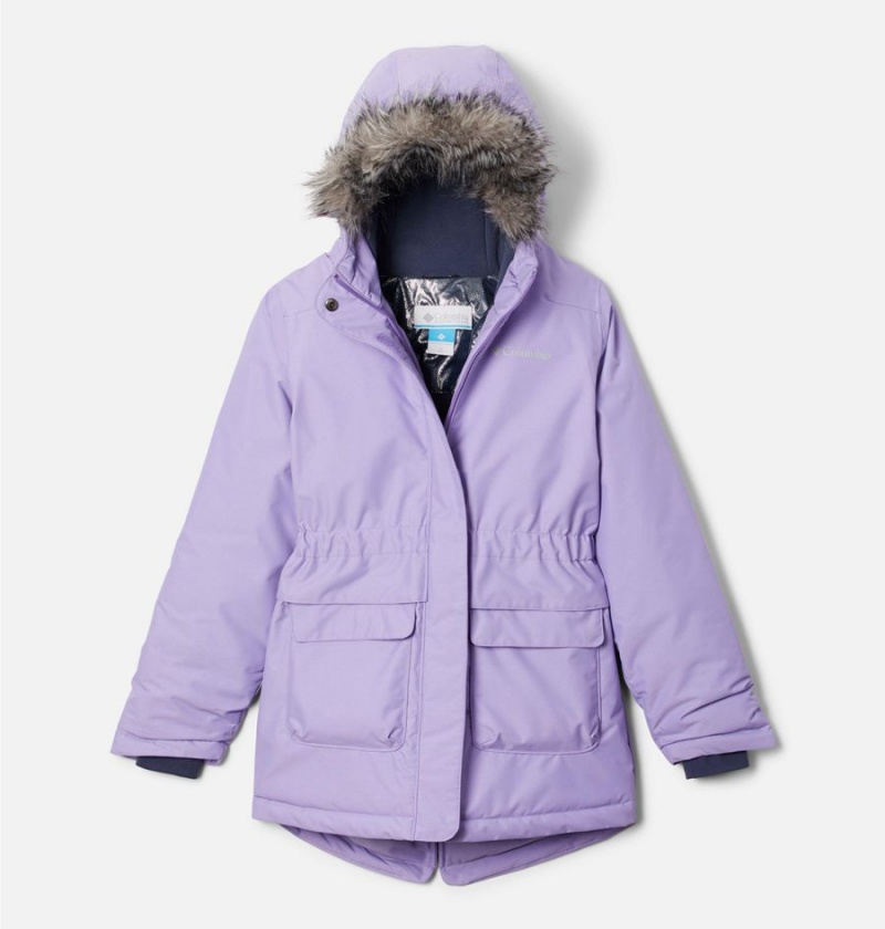 Columbia Nordic Strider Kids\' Jacket Purple | KAWUHF-149