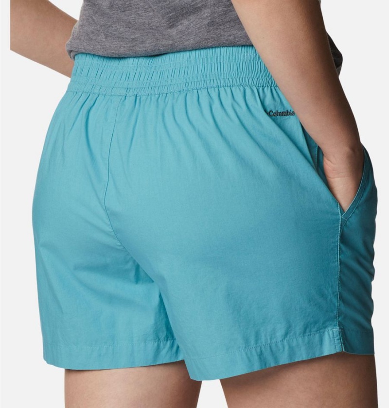 Columbia Norgate Women's Shorts Blue | TLONQW-680
