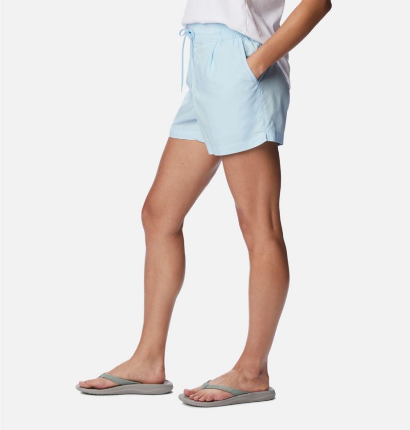 Columbia Norgate Women's Shorts Blue | XJBMRA-726