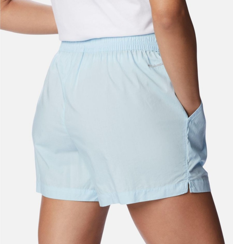 Columbia Norgate Women's Shorts Blue | XJBMRA-726