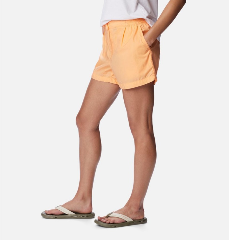 Columbia Norgate Women's Shorts Orange | EWOBTK-537
