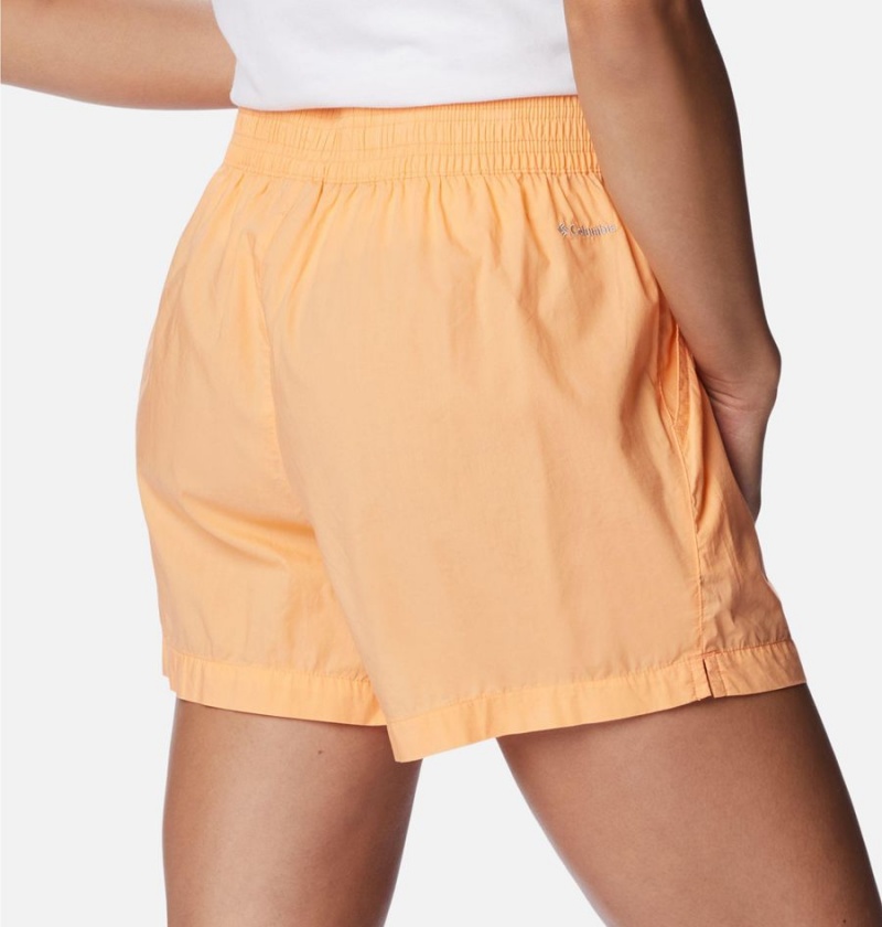 Columbia Norgate Women's Shorts Orange | EWOBTK-537