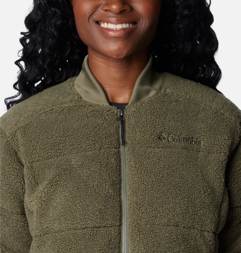 Columbia Novelty Women's Puffer Jacket Green | WGCVKN-259