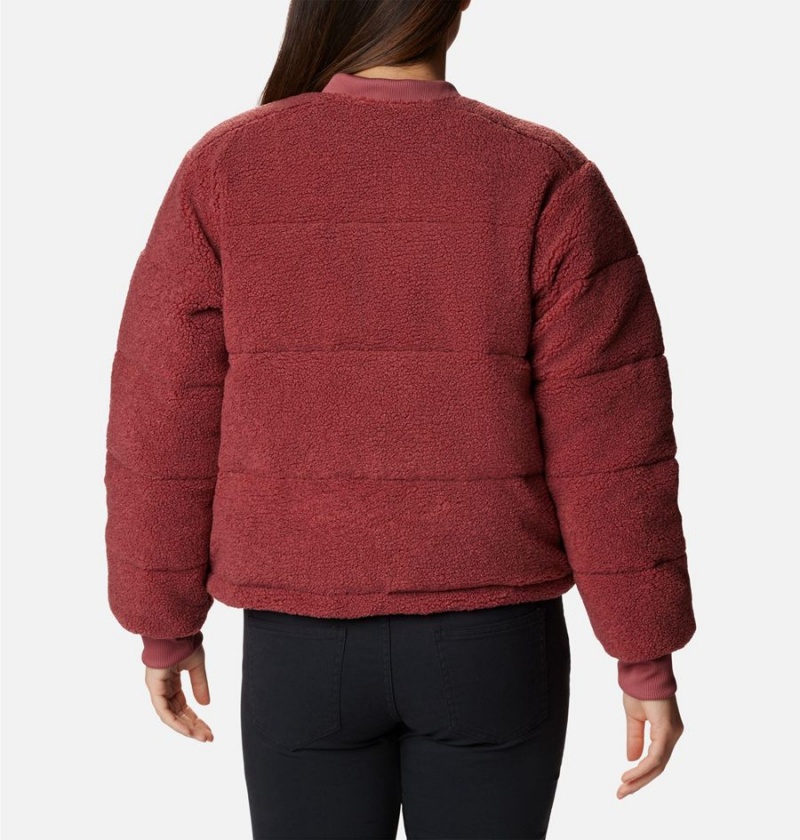 Columbia Novelty Women's Puffer Jacket Red | ESKMBA-972