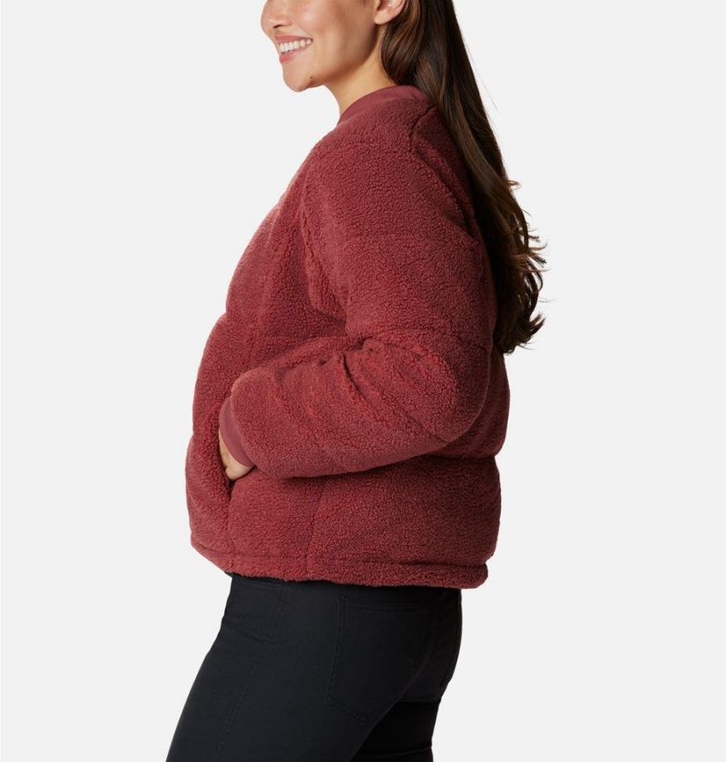 Columbia Novelty Women's Puffer Jacket Red | ESKMBA-972