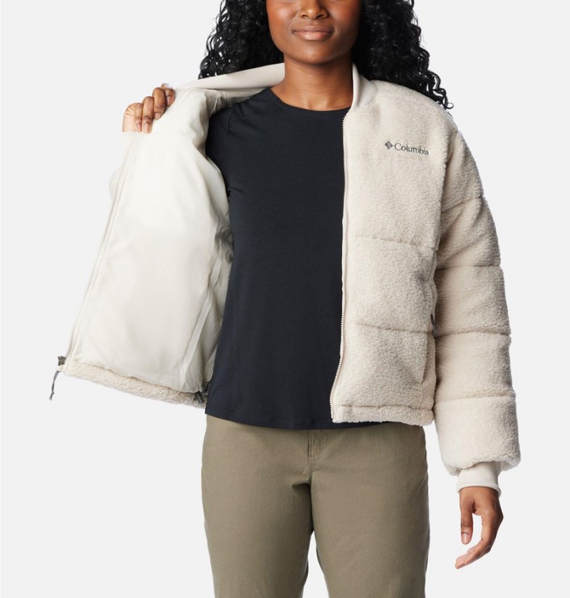 Columbia Novelty Women's Puffer Jacket White | TWEFDZ-940