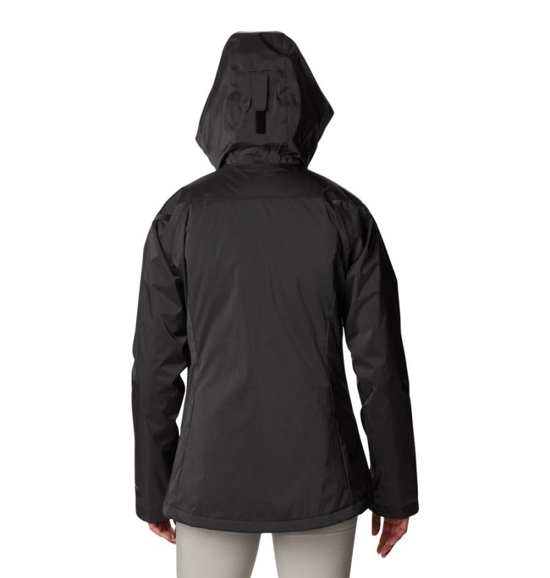 Columbia Oak Ridge Interchange Women's 3 In 1 Jackets Black | GZXPEC-701