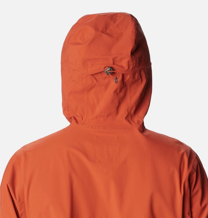 Columbia Omni-Tech Ampli-Dry Shell Men's Rain Jacket Red | BAYGMH-687