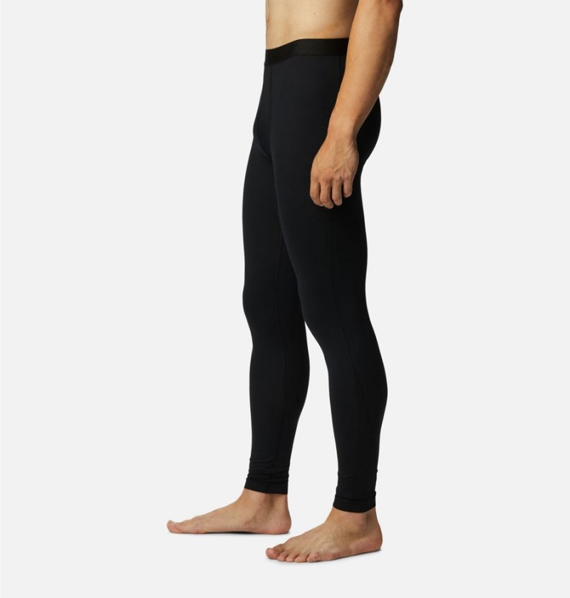 Columbia Omni Heat Heavyweight Baselayer Tights Men's Pants Black | QJTGPX-347