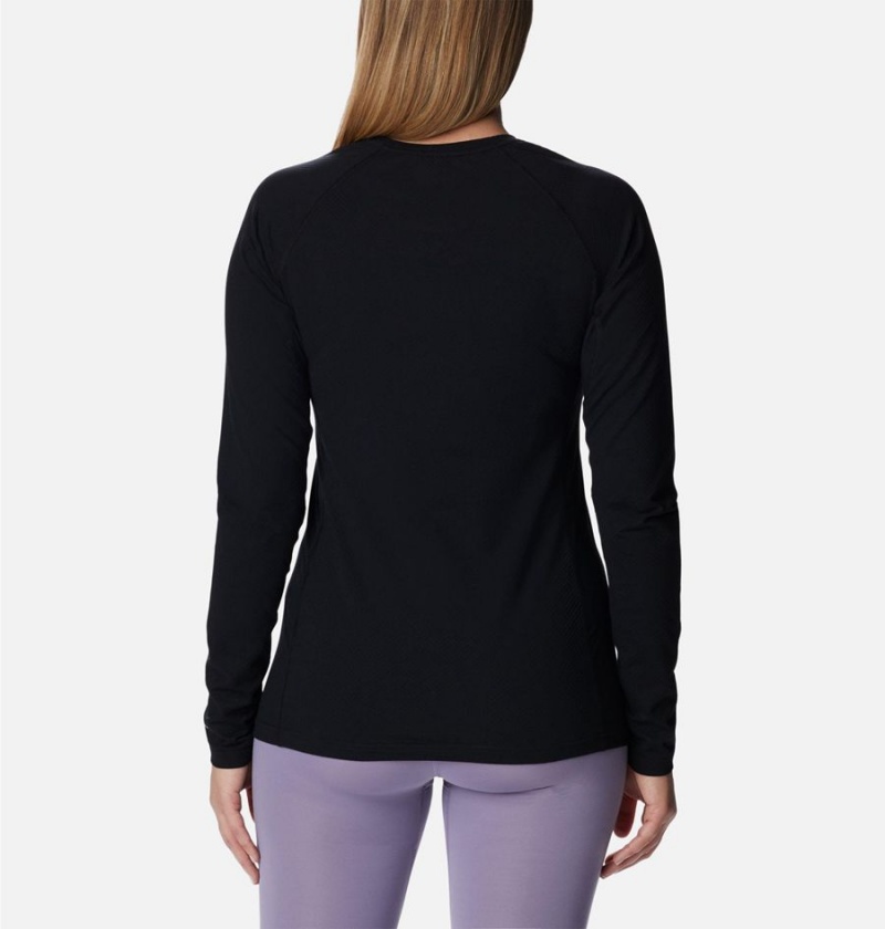 Columbia Omni Heat Infinity Baselayer Crew Women's T-Shirt Black | EVNMKU-610