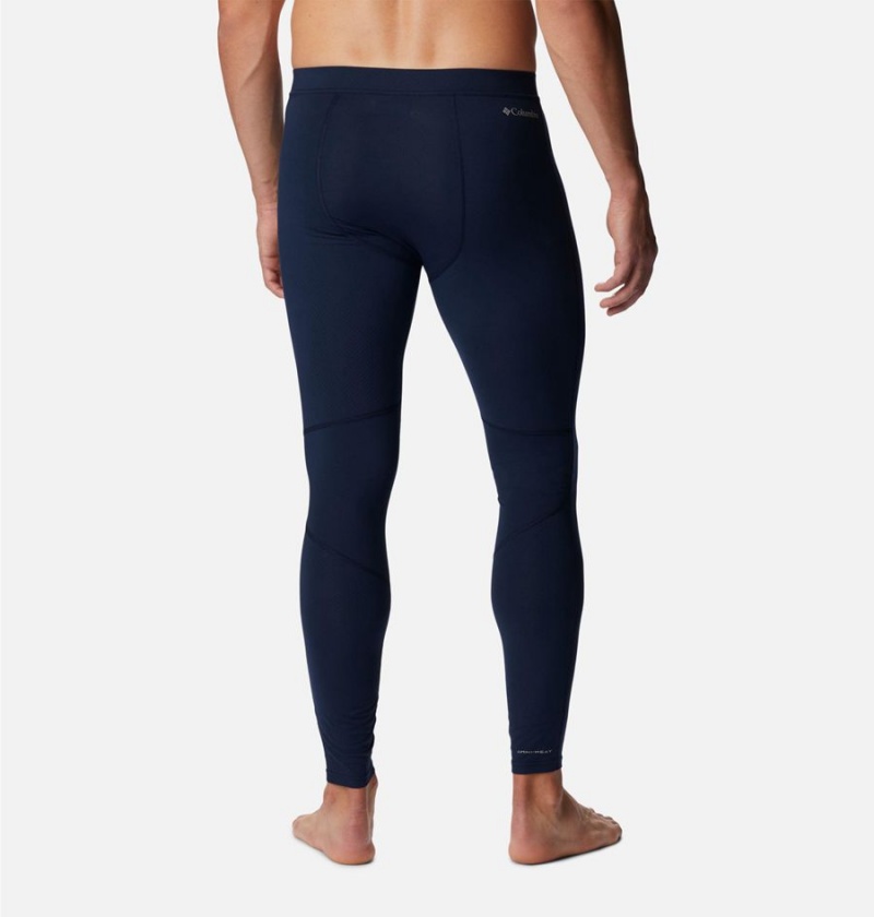 Columbia Omni Heat Infinity Baselayer Tights Men's Pants Navy | FGVNET-159