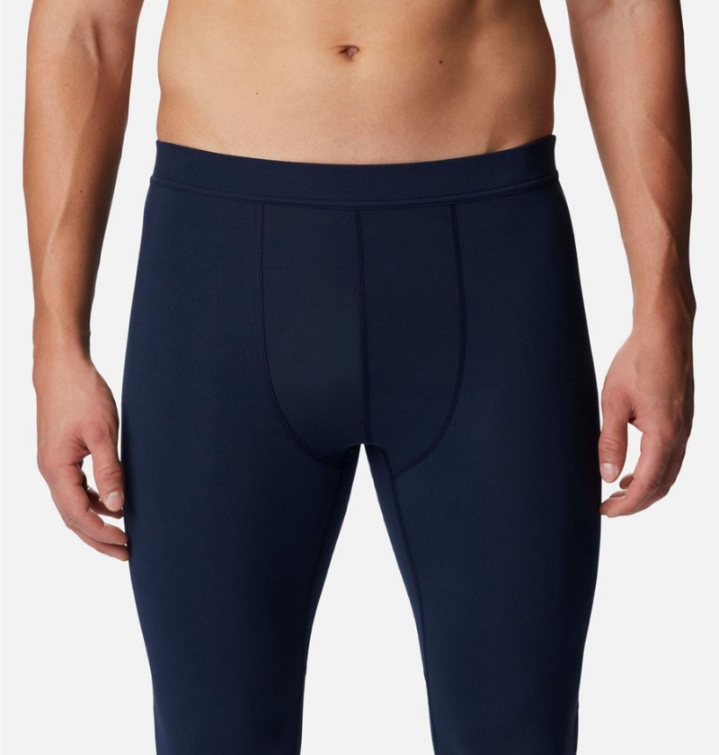 Columbia Omni Heat Infinity Baselayer Tights Men's Pants Navy | FGVNET-159