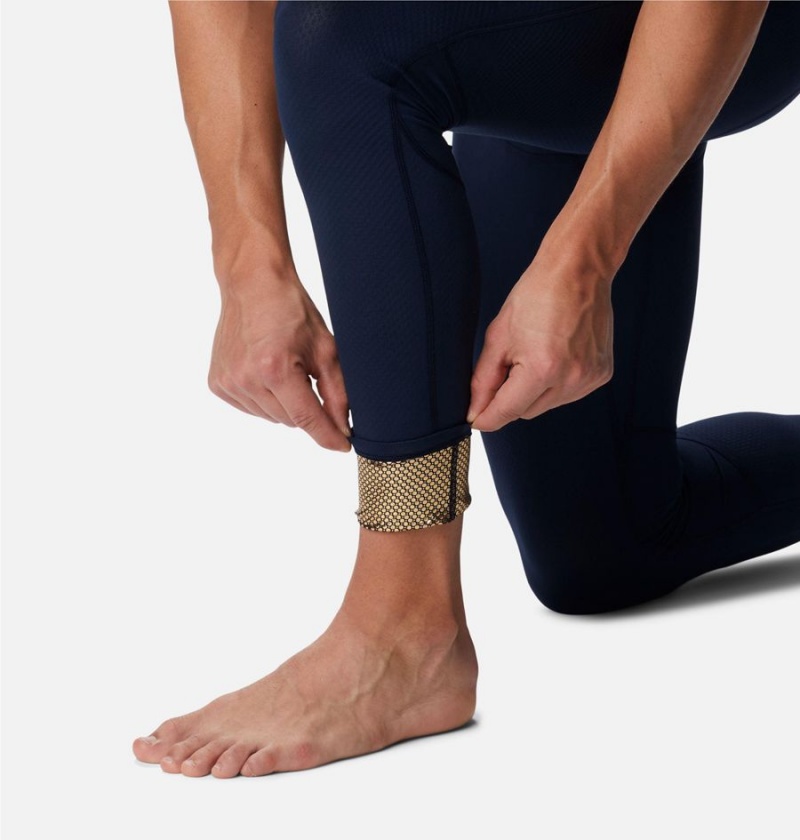 Columbia Omni Heat Infinity Baselayer Tights Men's Pants Navy | FGVNET-159