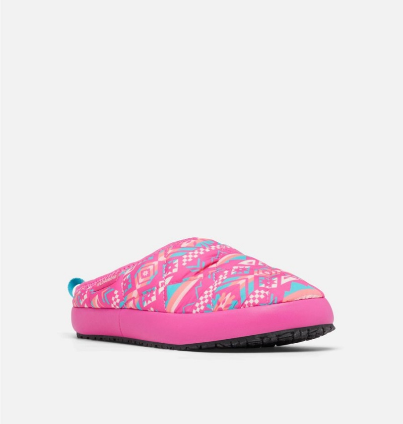 Columbia Omni Heat Lazy Bend Camper Kids' Sandals Pink | RLMANQ-601