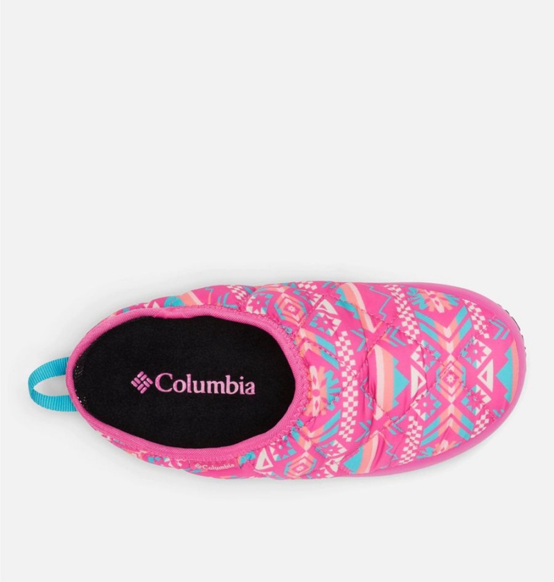 Columbia Omni Heat Lazy Bend Camper Kids' Sandals Pink | RLMANQ-601