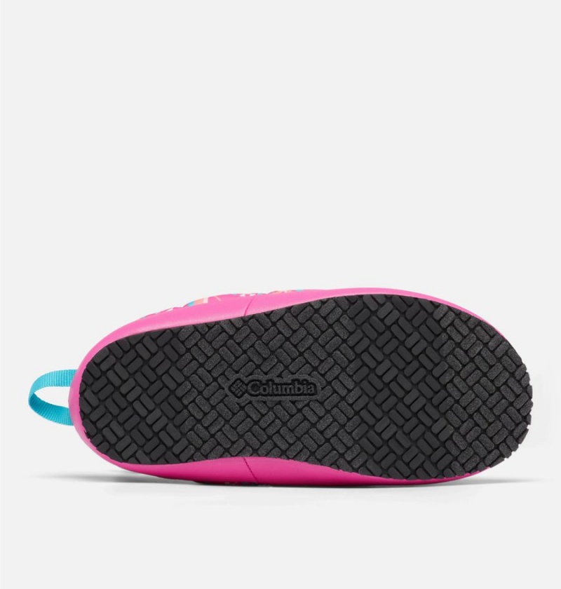 Columbia Omni Heat Lazy Bend Camper Kids' Sandals Pink | RLMANQ-601