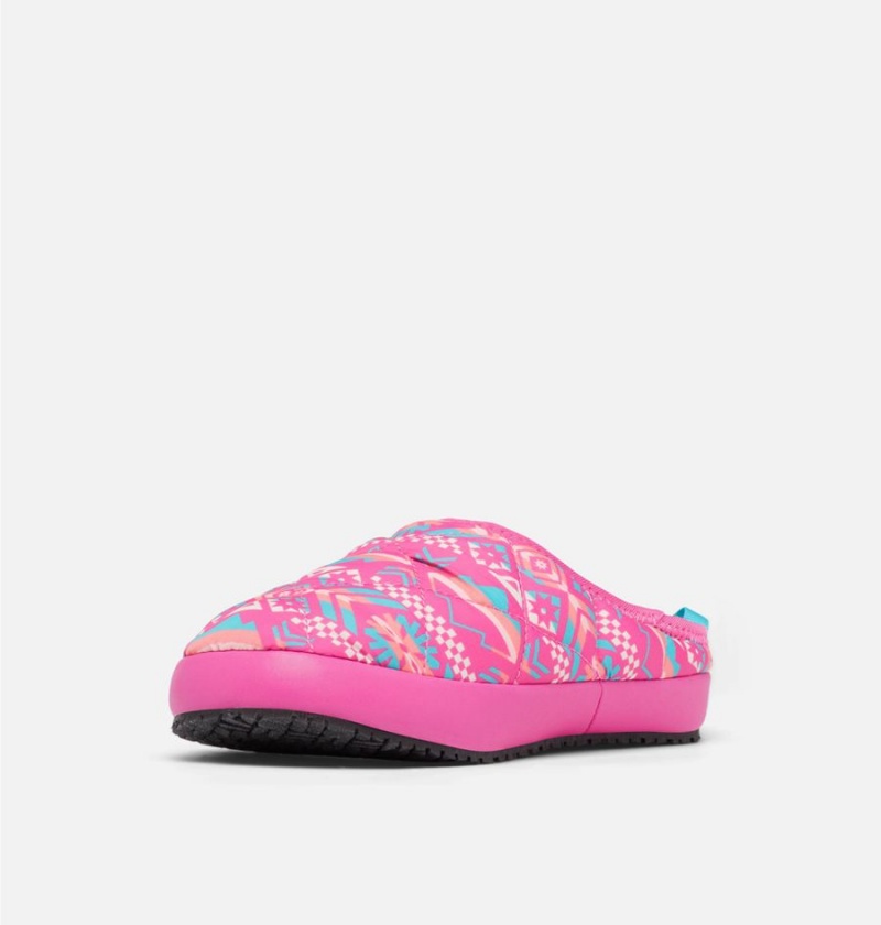 Columbia Omni Heat Lazy Bend Camper Kids' Sandals Pink | RLMANQ-601