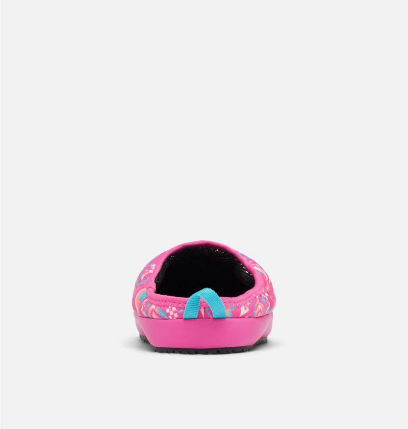 Columbia Omni Heat Lazy Bend Camper Kids' Sandals Pink | RLMANQ-601