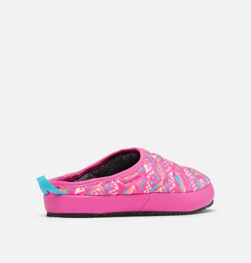 Columbia Omni Heat Lazy Bend Camper Kids' Sandals Pink | RLMANQ-601