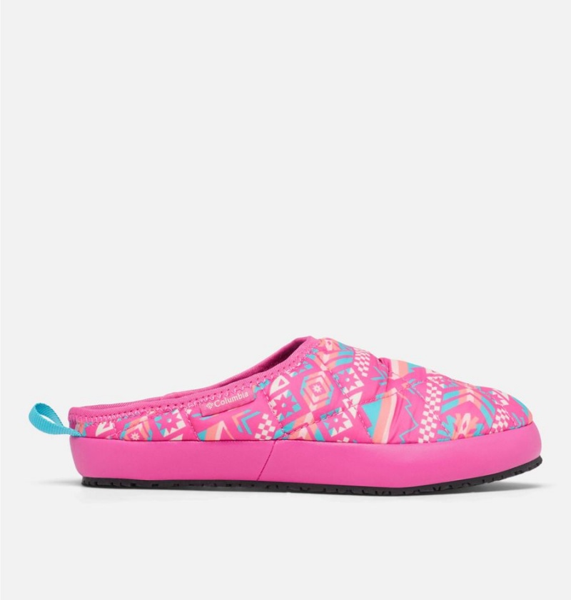 Columbia Omni Heat Lazy Bend Camper Kids\' Sandals Pink | RLMANQ-601