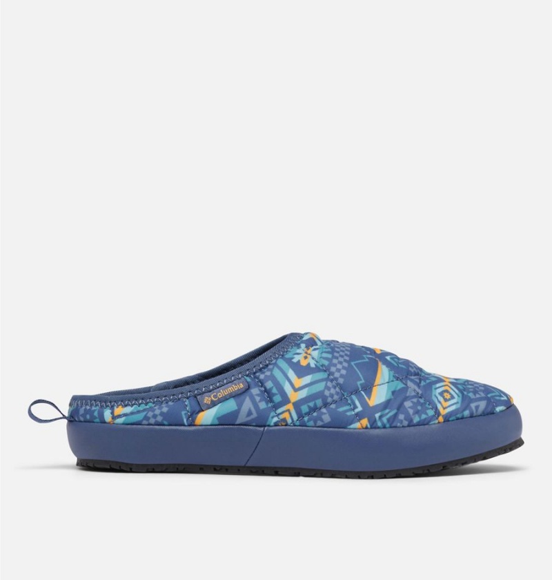 Columbia Omni Heat Lazy Bend Camper Kids\' Sandals Blue | QBTHUL-319